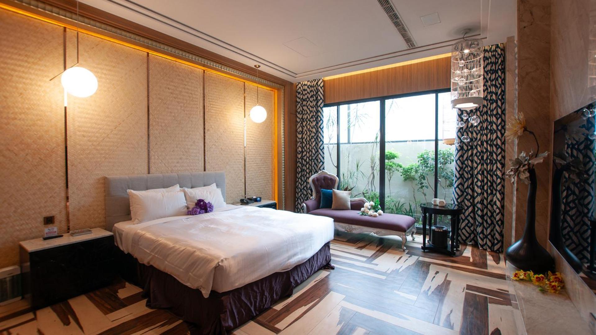 Mulan Motel Taichung Exterior foto